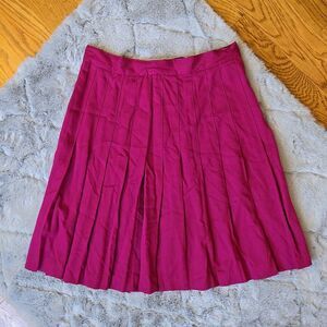 Hunters Run Purple Pleated Skirt, Women's Size 8, Great Condition